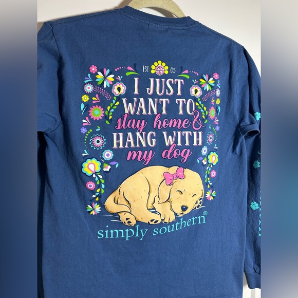 Small Simply Southern t shirt - Picture 7 of 11